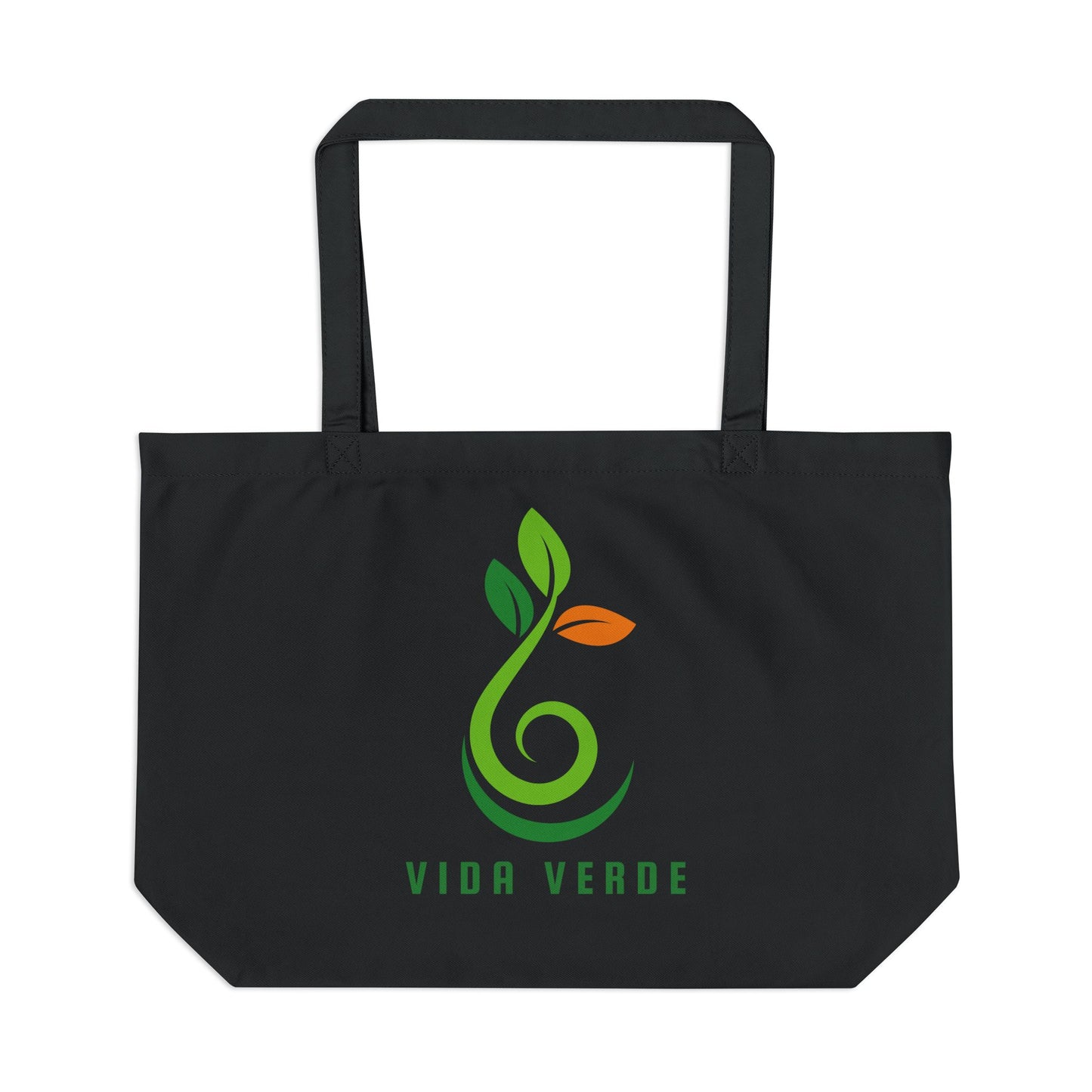 Eco Tote Bag — 'Green Life' / 'Vida Verde' Reusable Market Tote