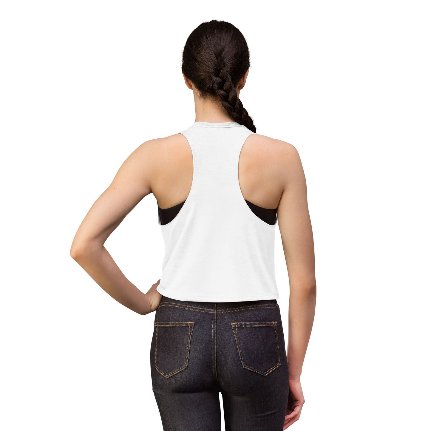 Green Life Tank Crop Top — Women's Eco Vibe Crop