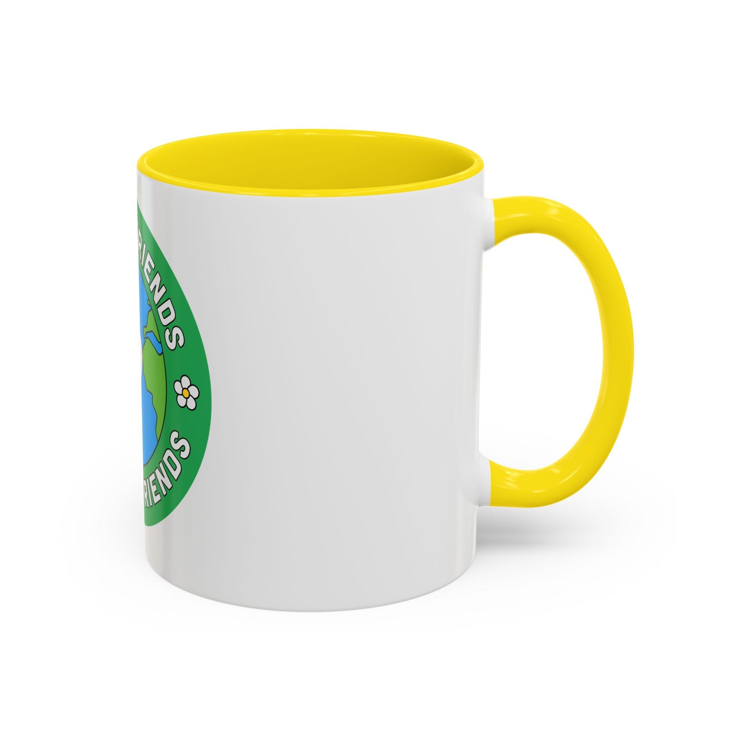 Let's Be Friends Heart Accent Coffee Mug — 11/15oz
