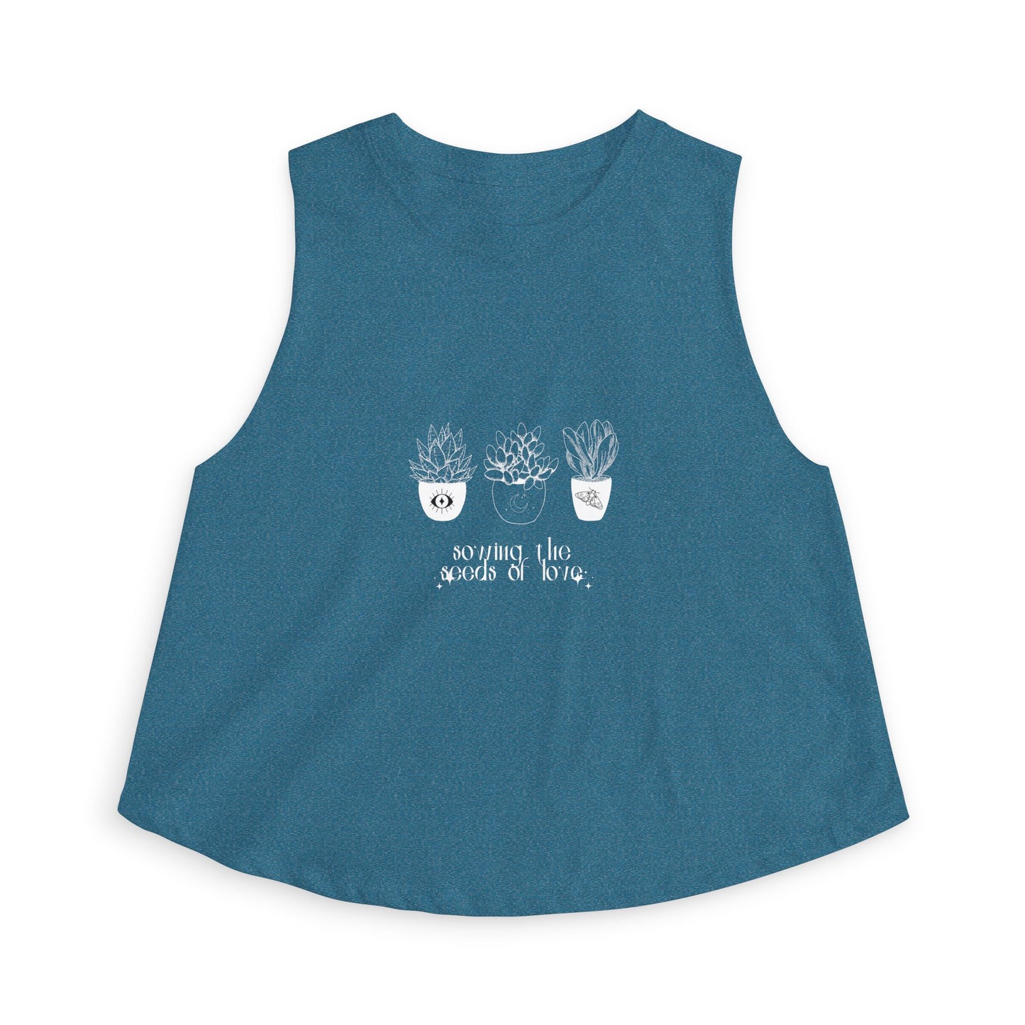 Crop Top — “So Many Plants So Little Time” Plant Lover Graphic