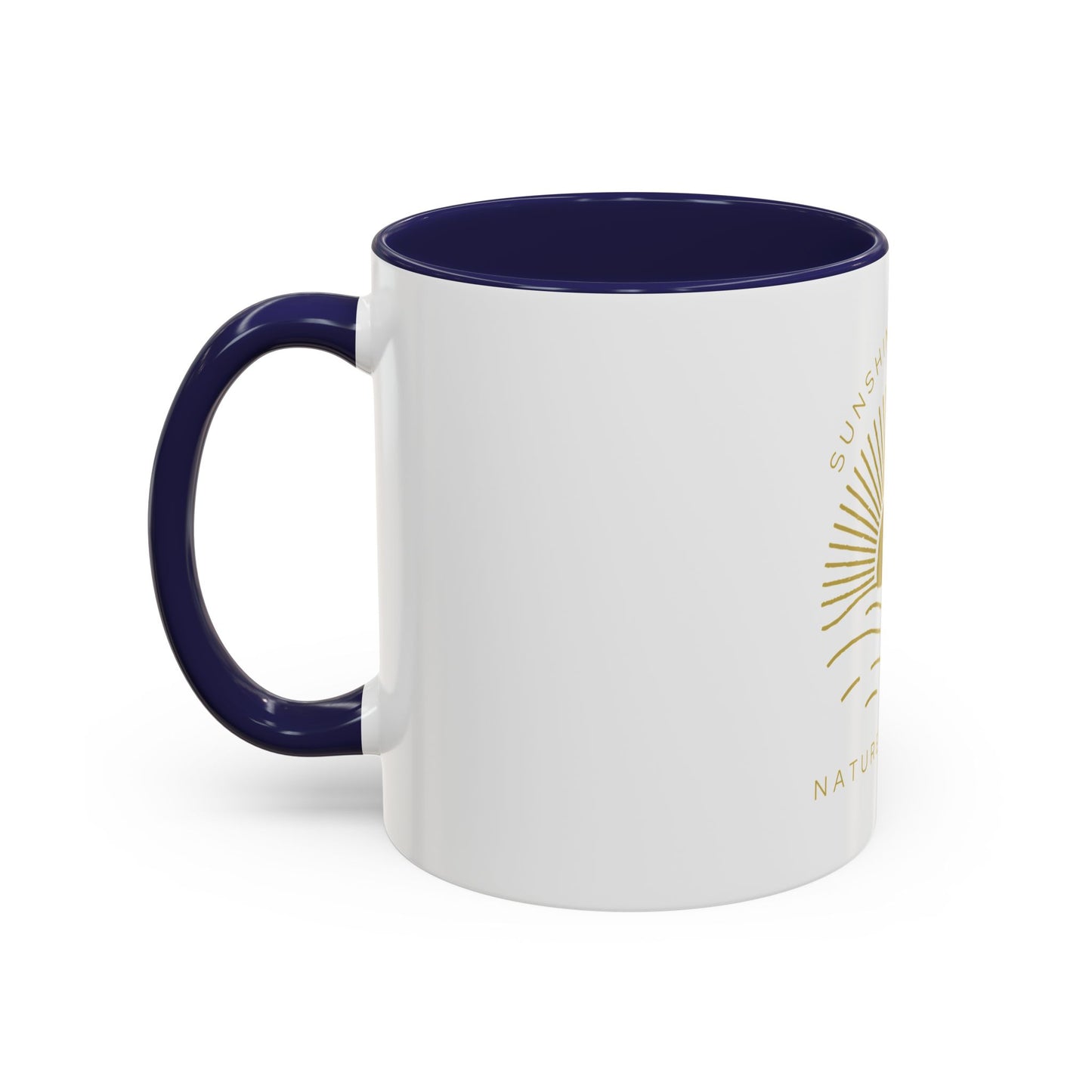 Nature's Healers Accent Coffee Mug (11oz or 15oz) - Sunshine and Waves
