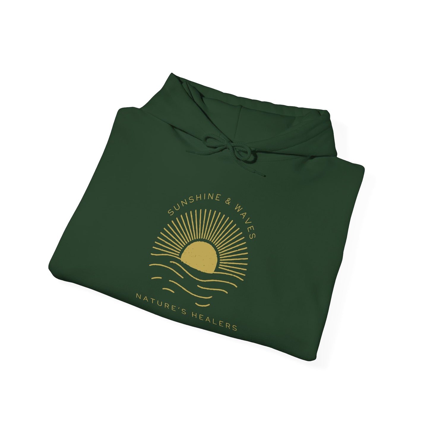 Nature's Healers Unisex Heavy Blend™ Hooded Sweatshirt - Sunshine and Waves