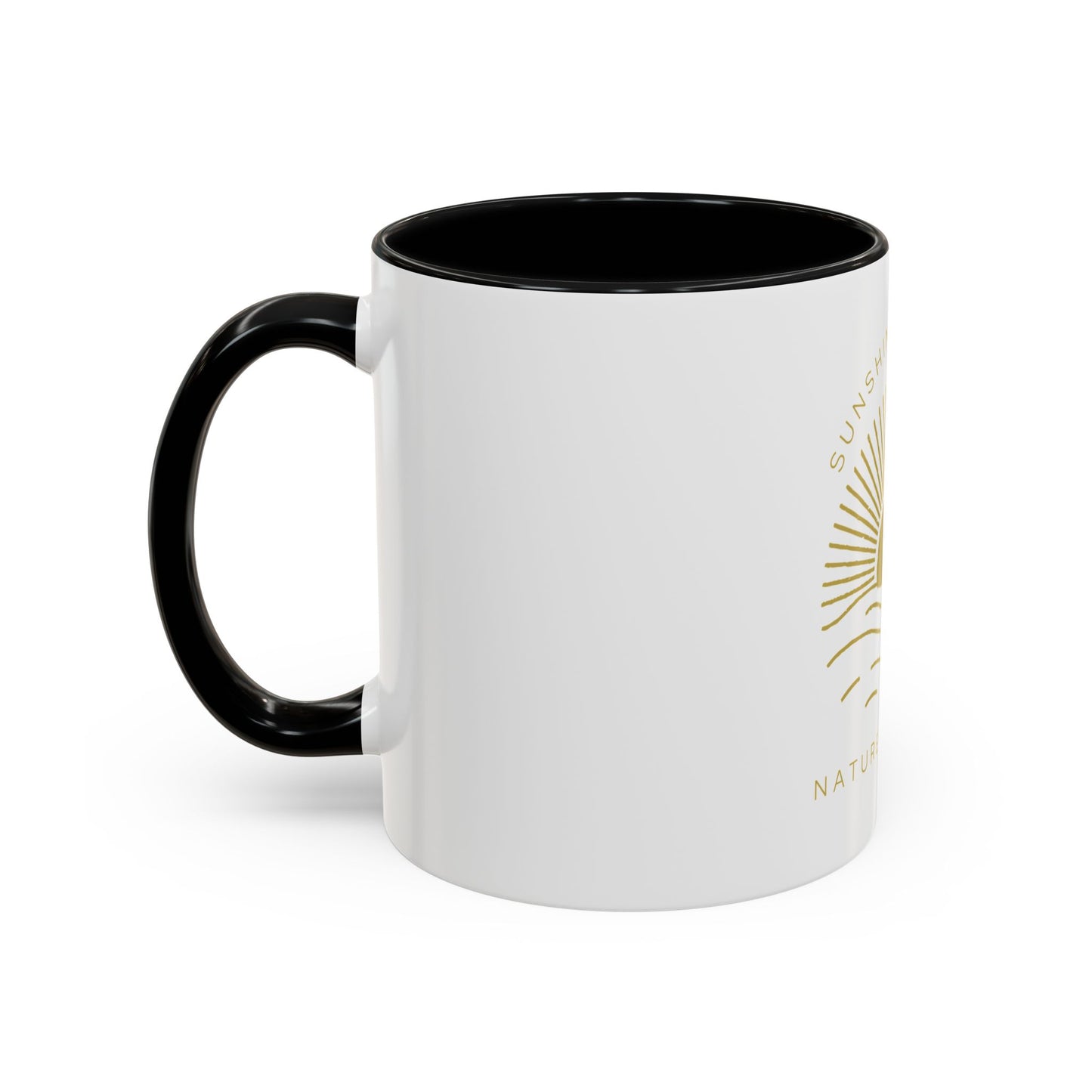 Nature's Healers Accent Coffee Mug (11oz or 15oz) - Sunshine and Waves