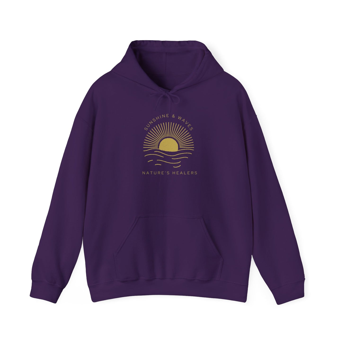 Nature's Healers Unisex Heavy Blend™ Hooded Sweatshirt - Sunshine and Waves