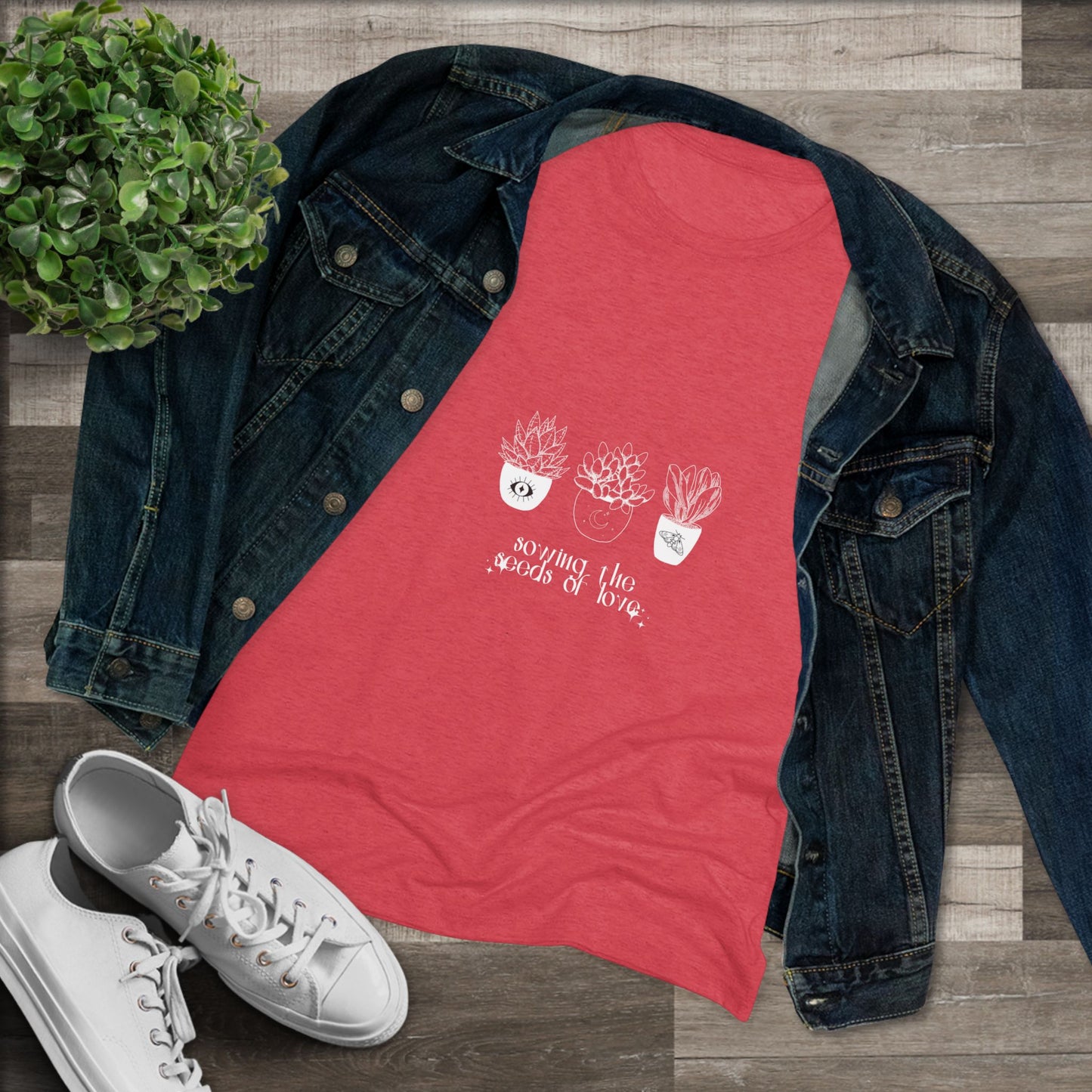Sowing the Seeds of Love Succulent Tee