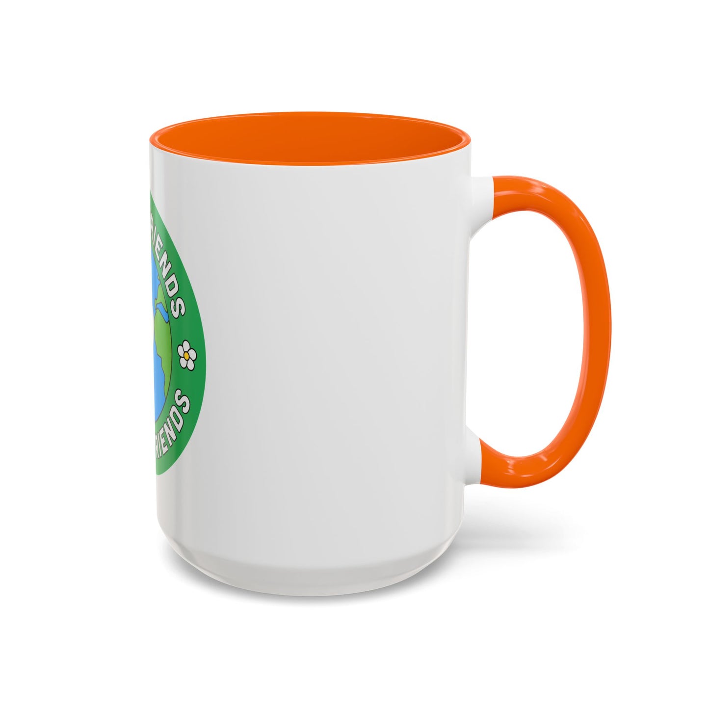 Let's Be Friends Heart Accent Coffee Mug — 11/15oz