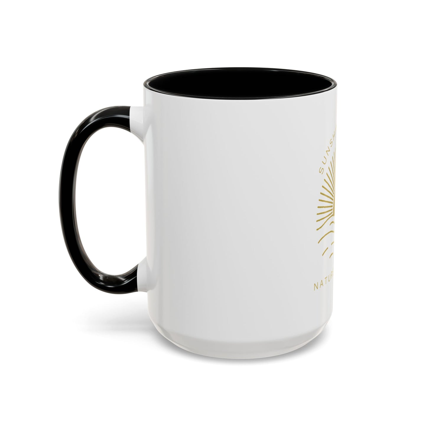 Nature's Healers Accent Coffee Mug (11oz or 15oz) - Sunshine and Waves