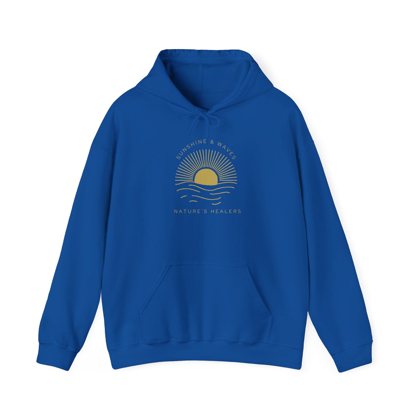 Nature's Healers Unisex Heavy Blend™ Hooded Sweatshirt - Sunshine and Waves