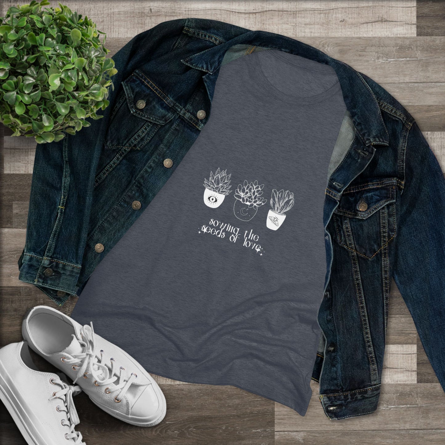 Sowing the Seeds of Love Succulent Tee