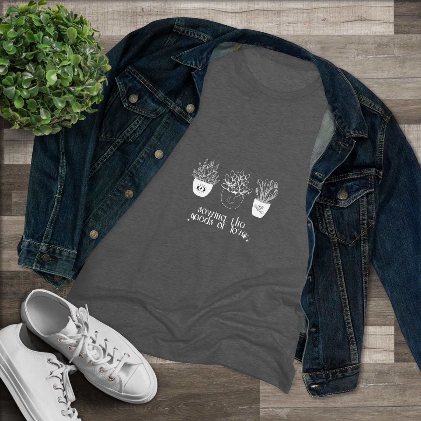 Sowing the Seeds of Love Succulent Tee