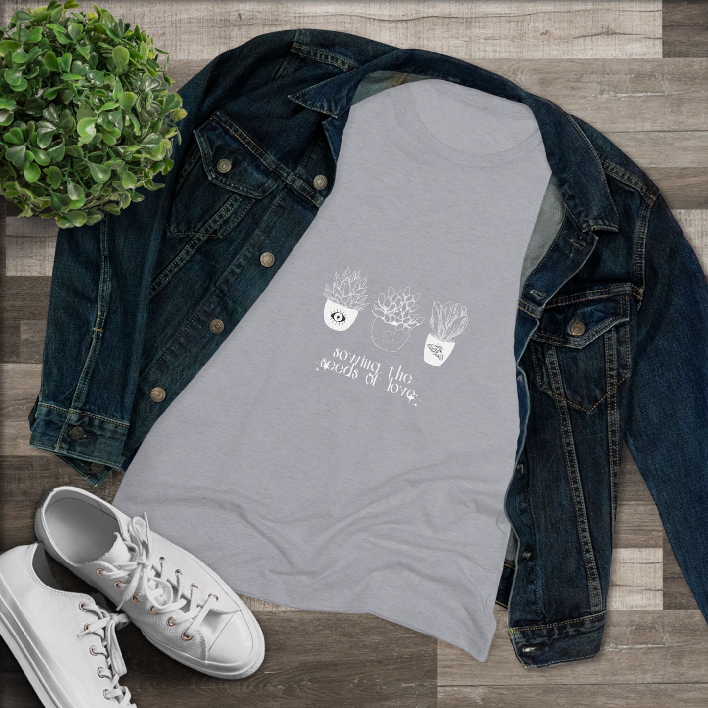 Sowing the Seeds of Love Succulent Tee