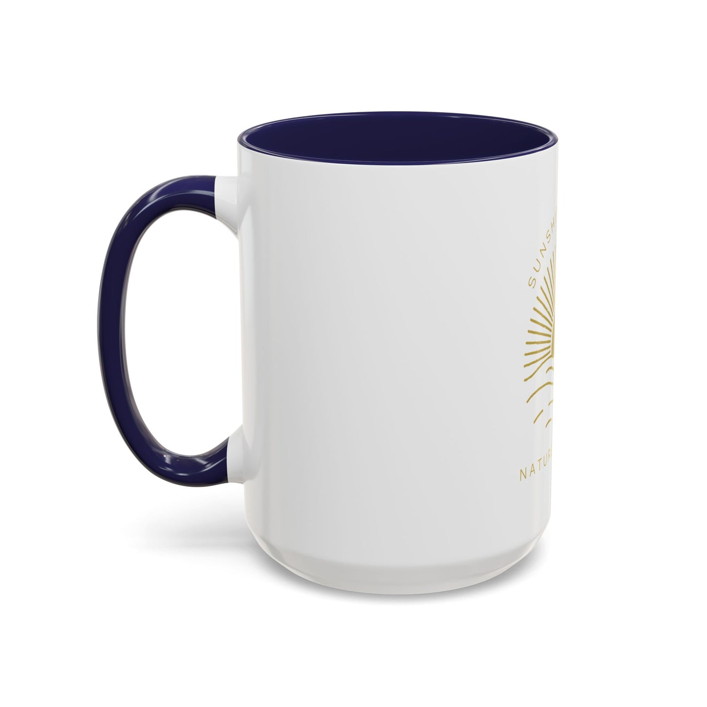 Nature's Healers Accent Coffee Mug (11oz or 15oz) - Sunshine and Waves