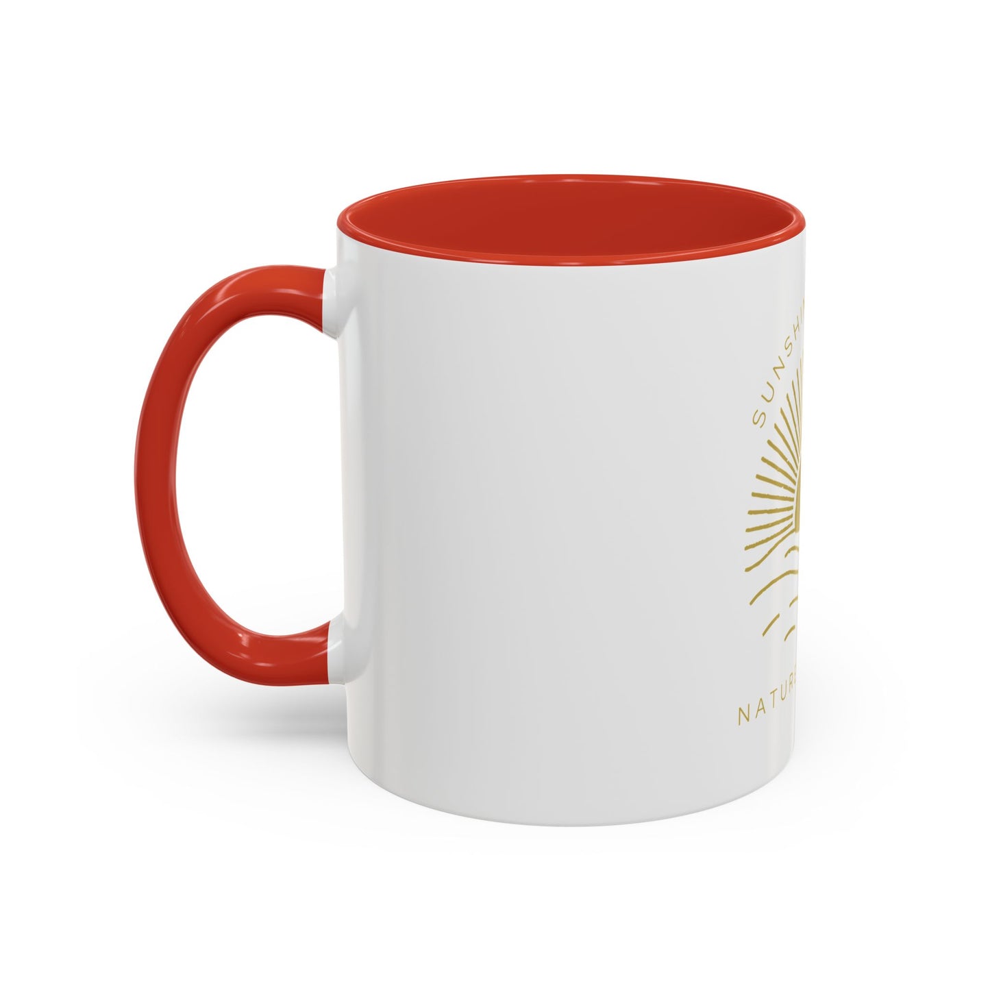 Nature's Healers Accent Coffee Mug (11oz or 15oz) - Sunshine and Waves