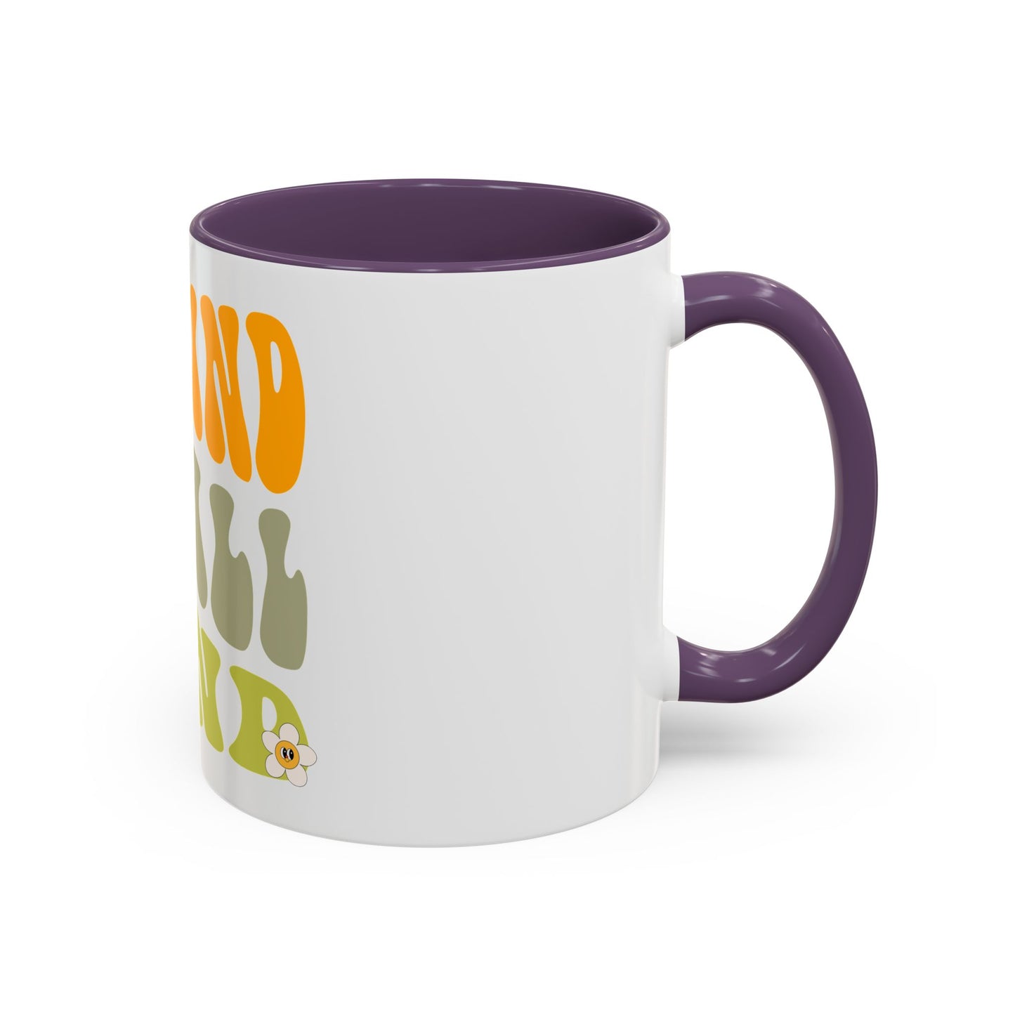 Be Kind To All Kind Coffee Mug — Retro Positive Message Accent Mug