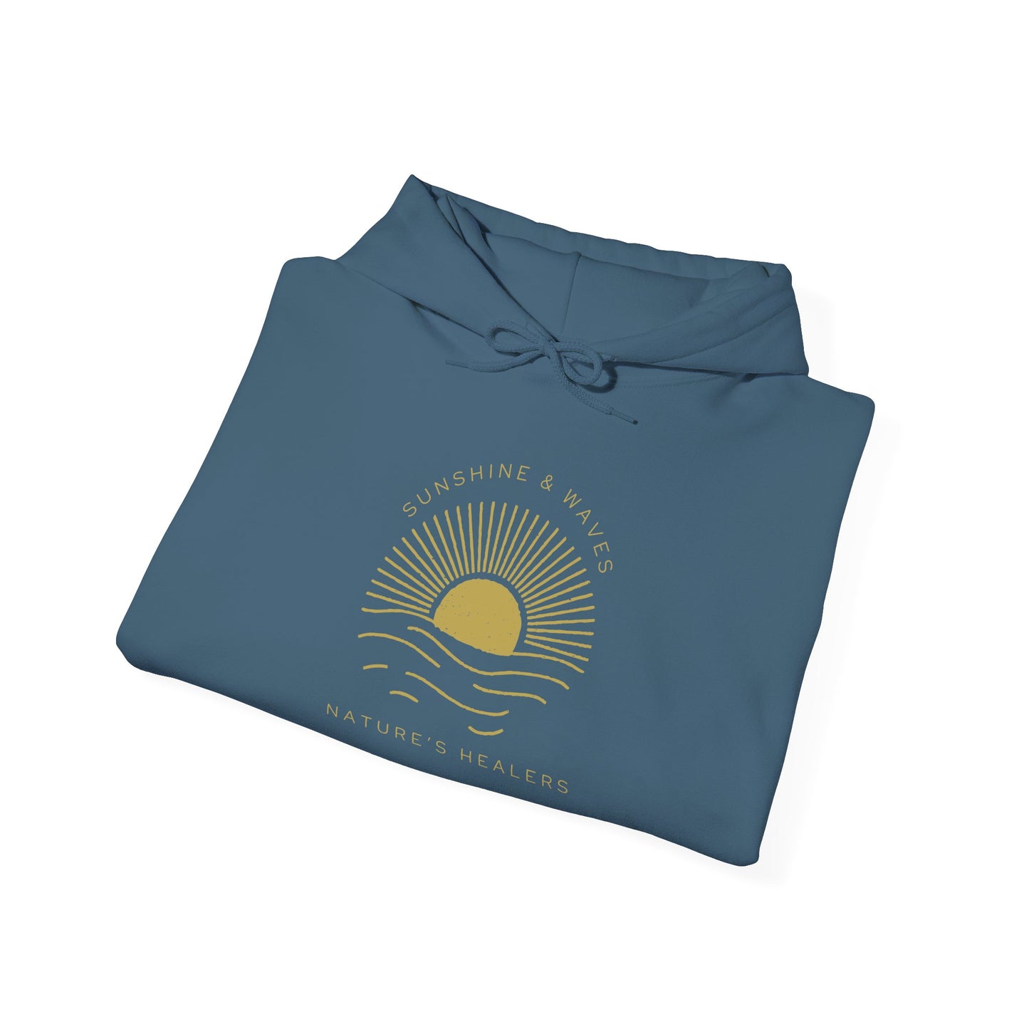 Nature's Healers Unisex Heavy Blend™ Hooded Sweatshirt - Sunshine and Waves