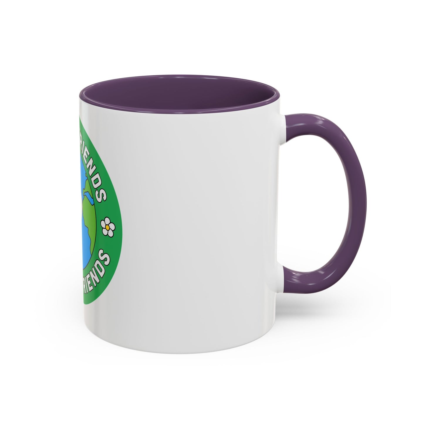 Let's Be Friends Heart Accent Coffee Mug — 11/15oz
