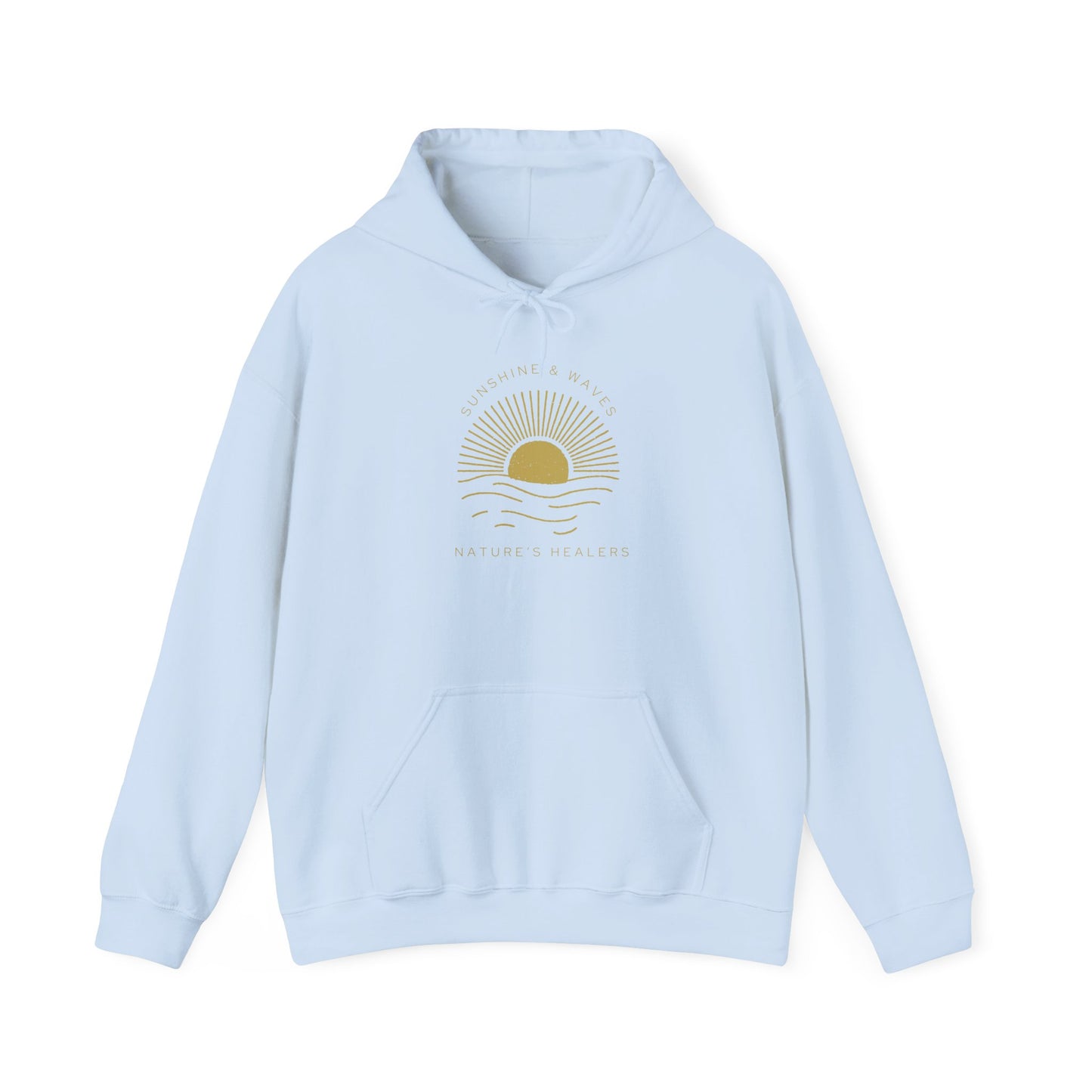 Nature's Healers Unisex Heavy Blend™ Hooded Sweatshirt - Sunshine and Waves
