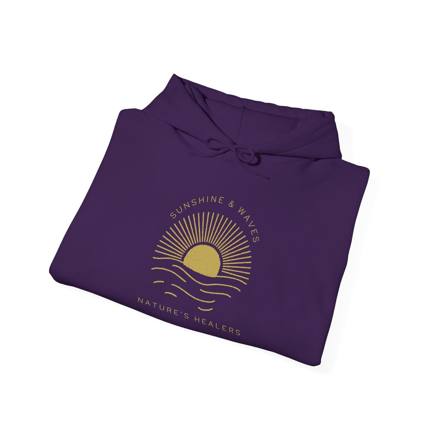 Nature's Healers Unisex Heavy Blend™ Hooded Sweatshirt - Sunshine and Waves