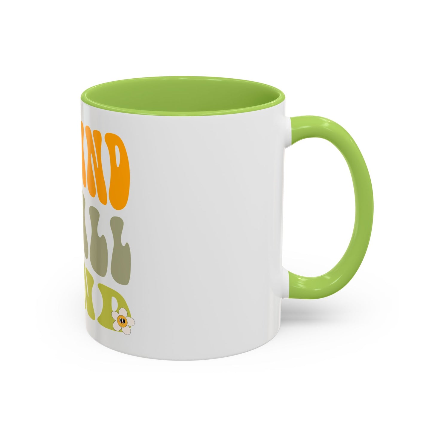 Be Kind To All Kind Coffee Mug — Retro Positive Message Accent Mug