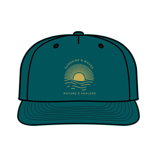 Nature's Healers Surf Cap - Sunshine and Waves