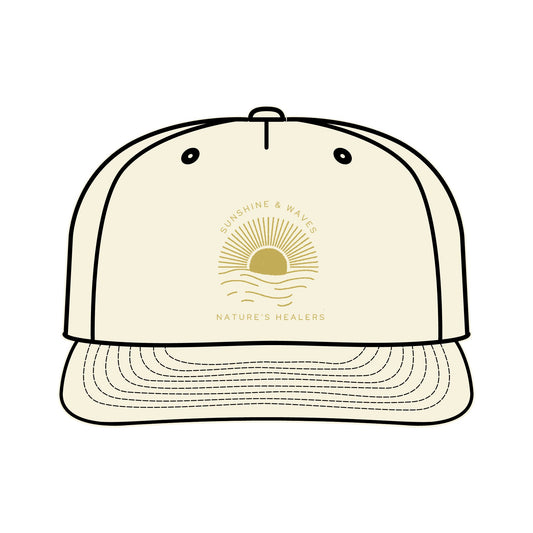 Nature's Healers Surf Cap - Sunshine and Waves