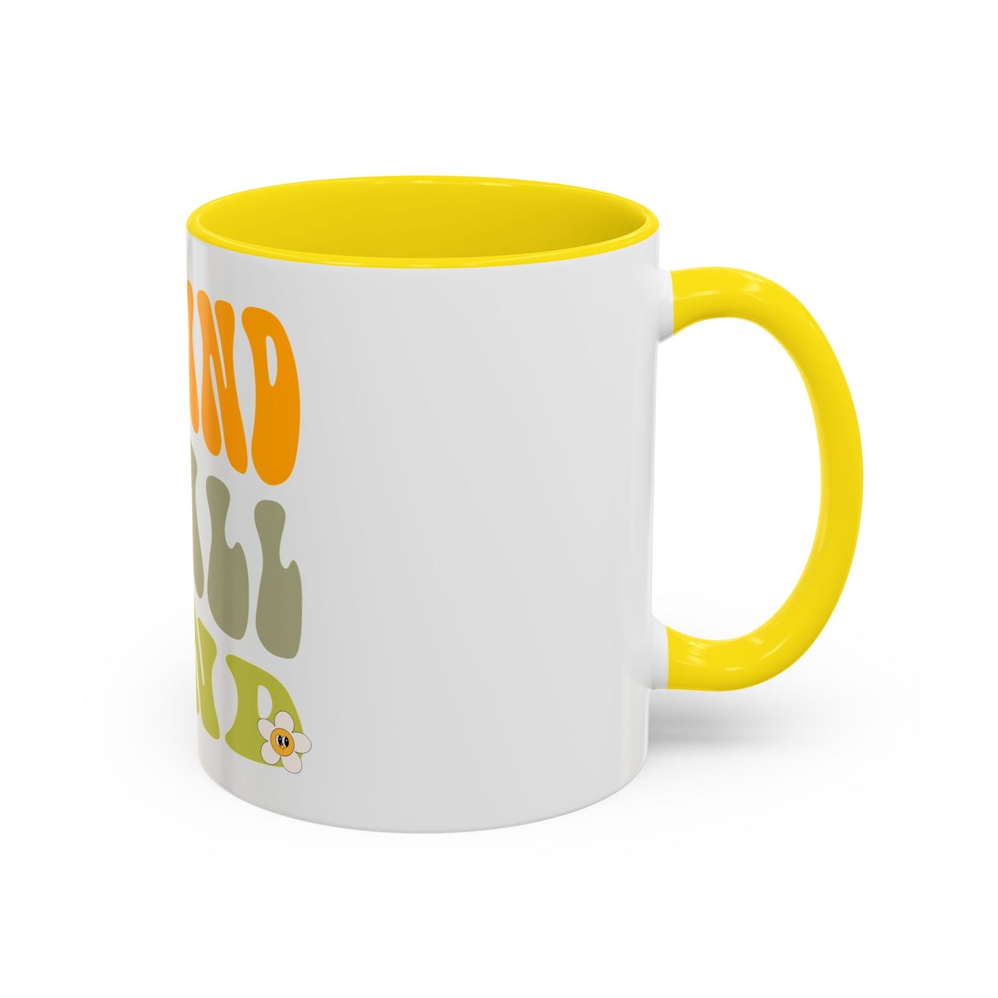 Be Kind To All Kind Coffee Mug — Retro Positive Message Accent Mug