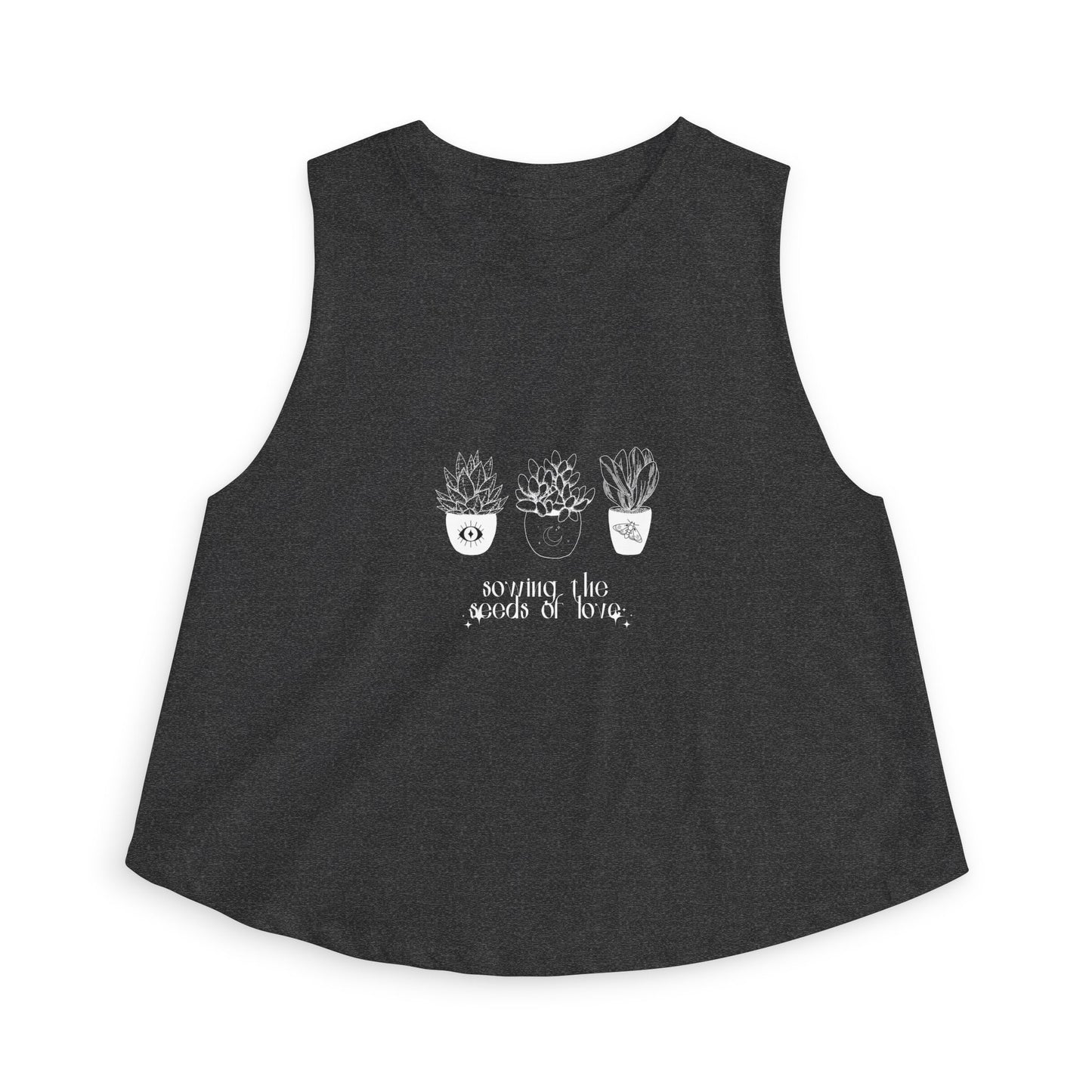 Crop Top — “So Many Plants So Little Time” Plant Lover Graphic