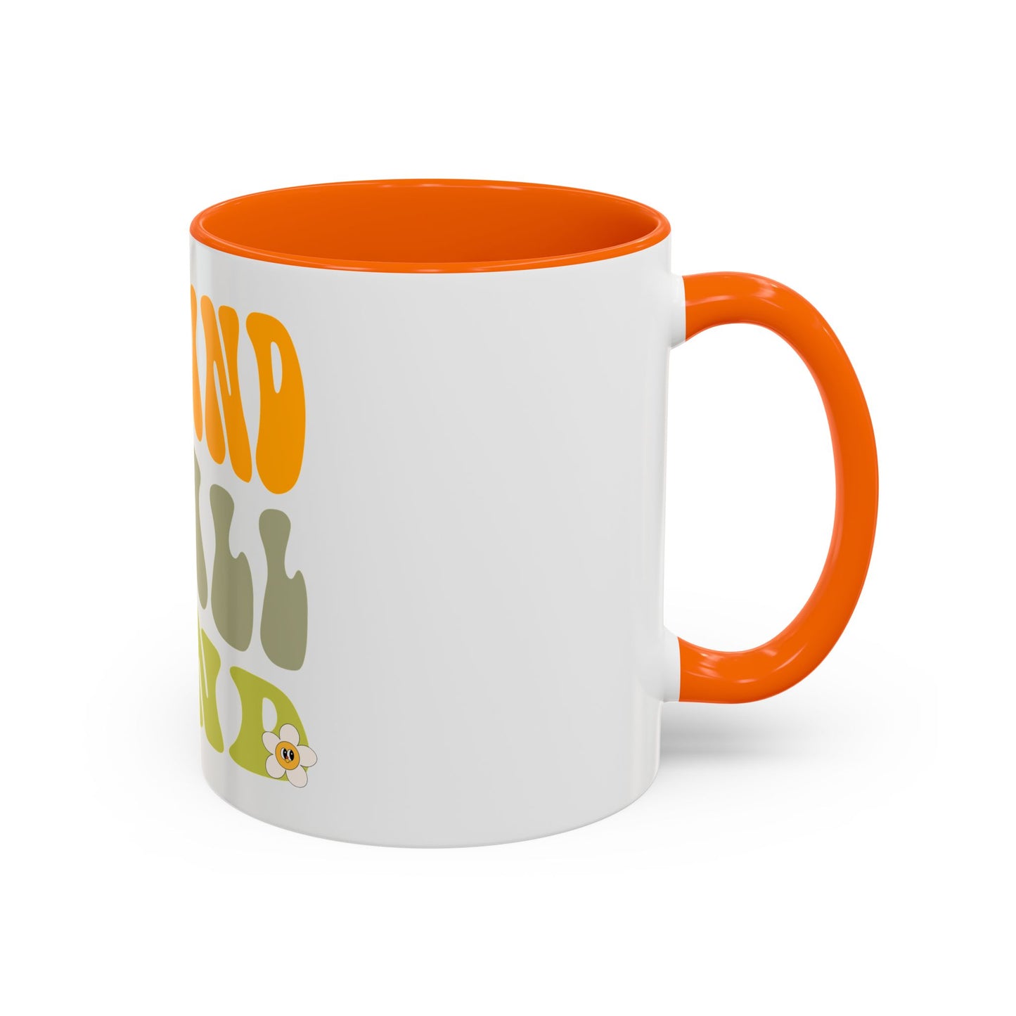 Be Kind To All Kind Coffee Mug — Retro Positive Message Accent Mug