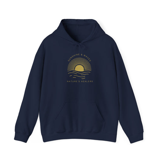 Nature's Healers Unisex Heavy Blend™ Hooded Sweatshirt - Sunshine and Waves