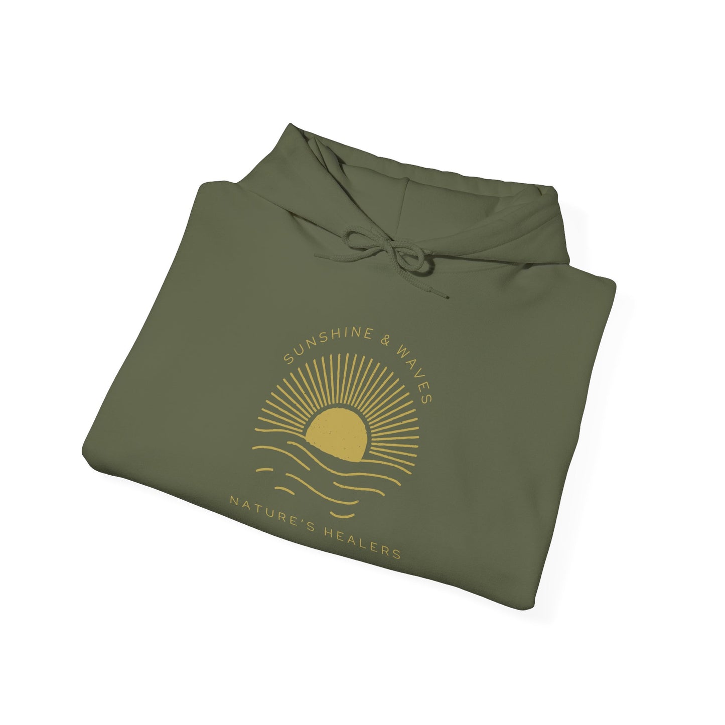 Nature's Healers Unisex Heavy Blend™ Hooded Sweatshirt - Sunshine and Waves
