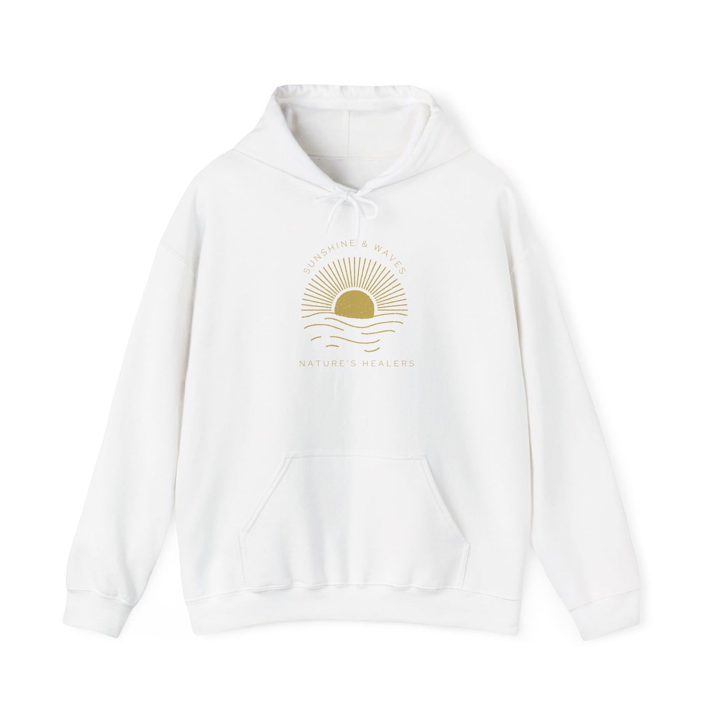 Nature's Healers Unisex Heavy Blend™ Hooded Sweatshirt - Sunshine and Waves
