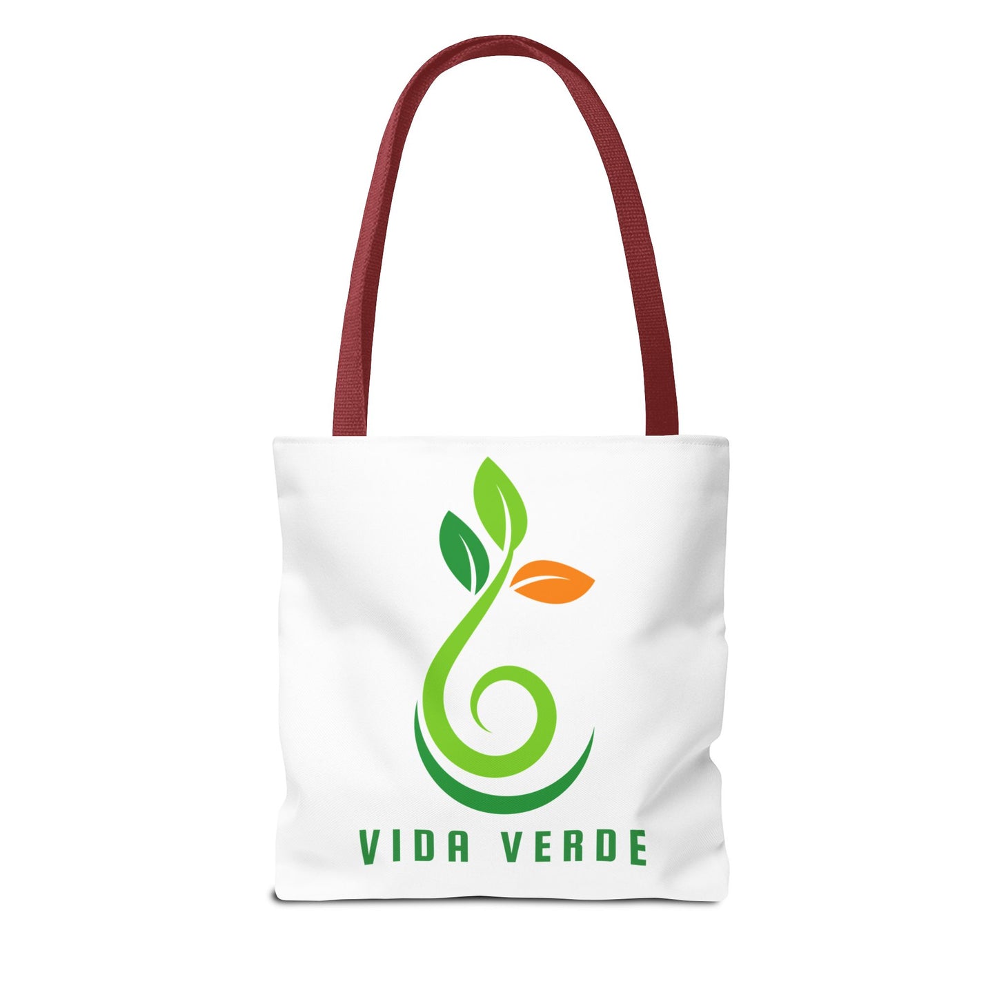 Green Life / Vida Verde Eco Tote Bag – Reusable Organic Plant Logo Shopping Tote