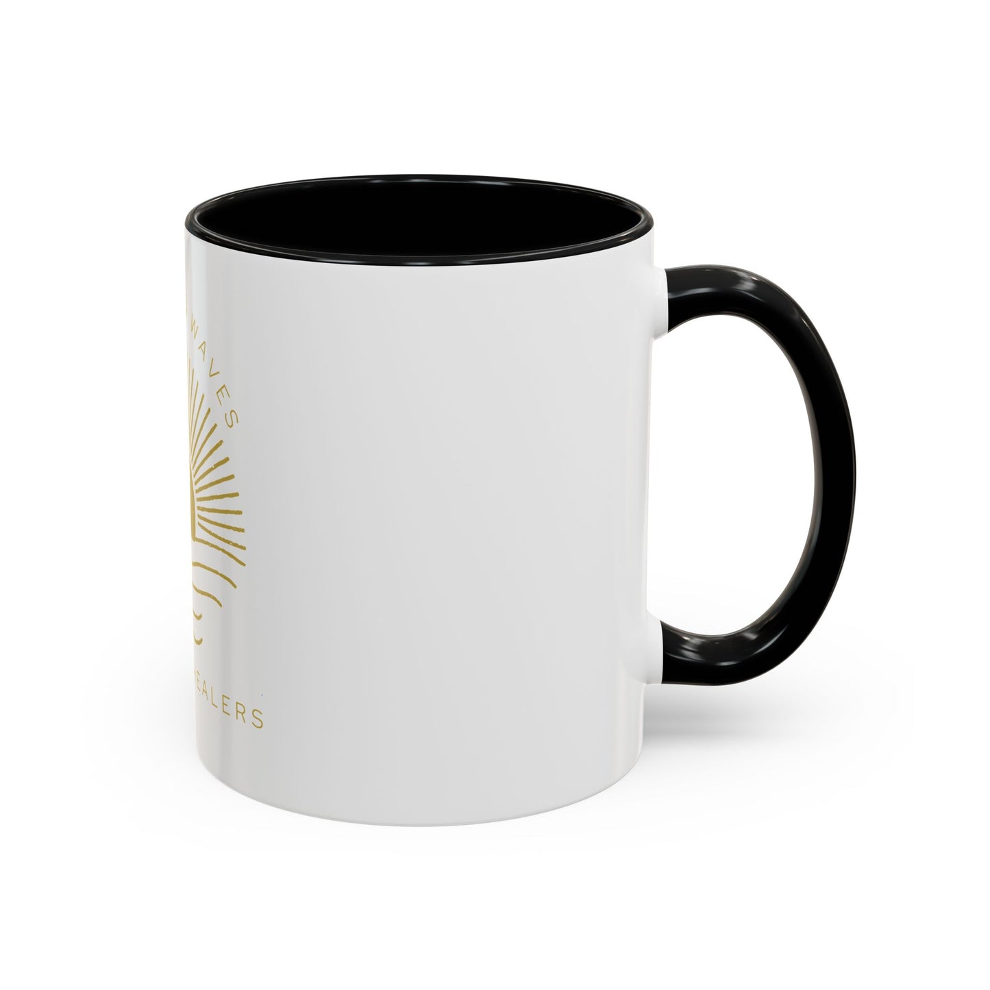 Nature's Healers Accent Coffee Mug (11oz or 15oz) - Sunshine and Waves
