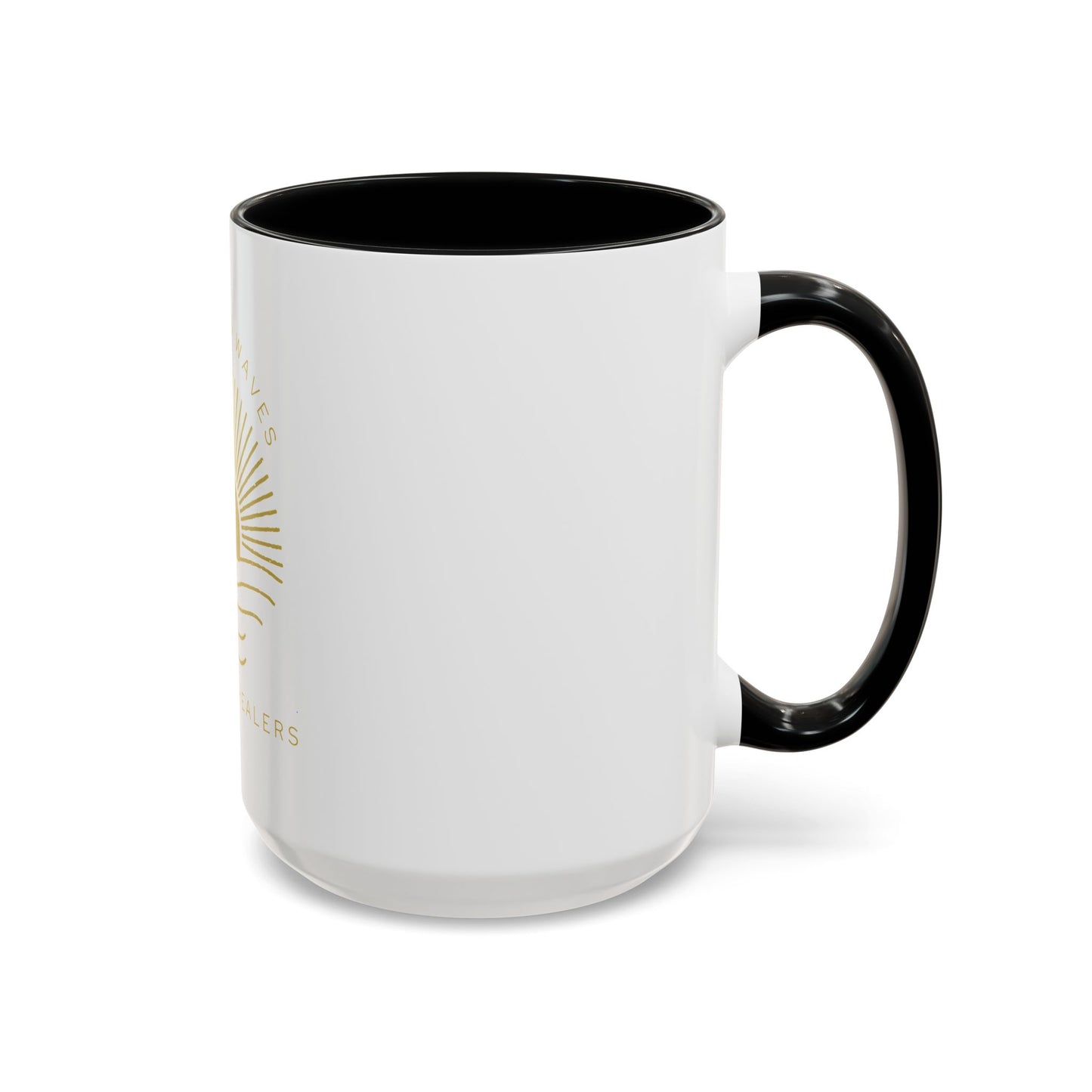 Nature's Healers Accent Coffee Mug (11oz or 15oz) - Sunshine and Waves