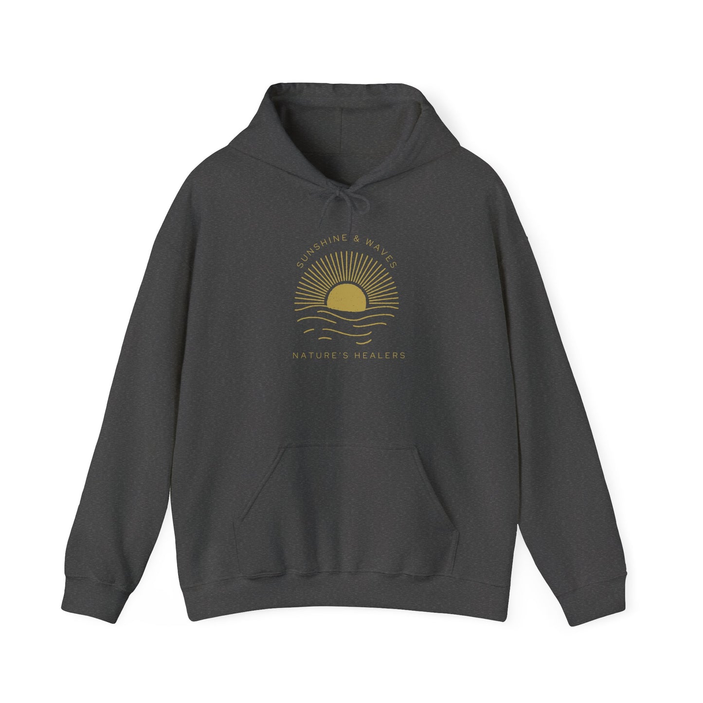 Nature's Healers Unisex Heavy Blend™ Hooded Sweatshirt - Sunshine and Waves