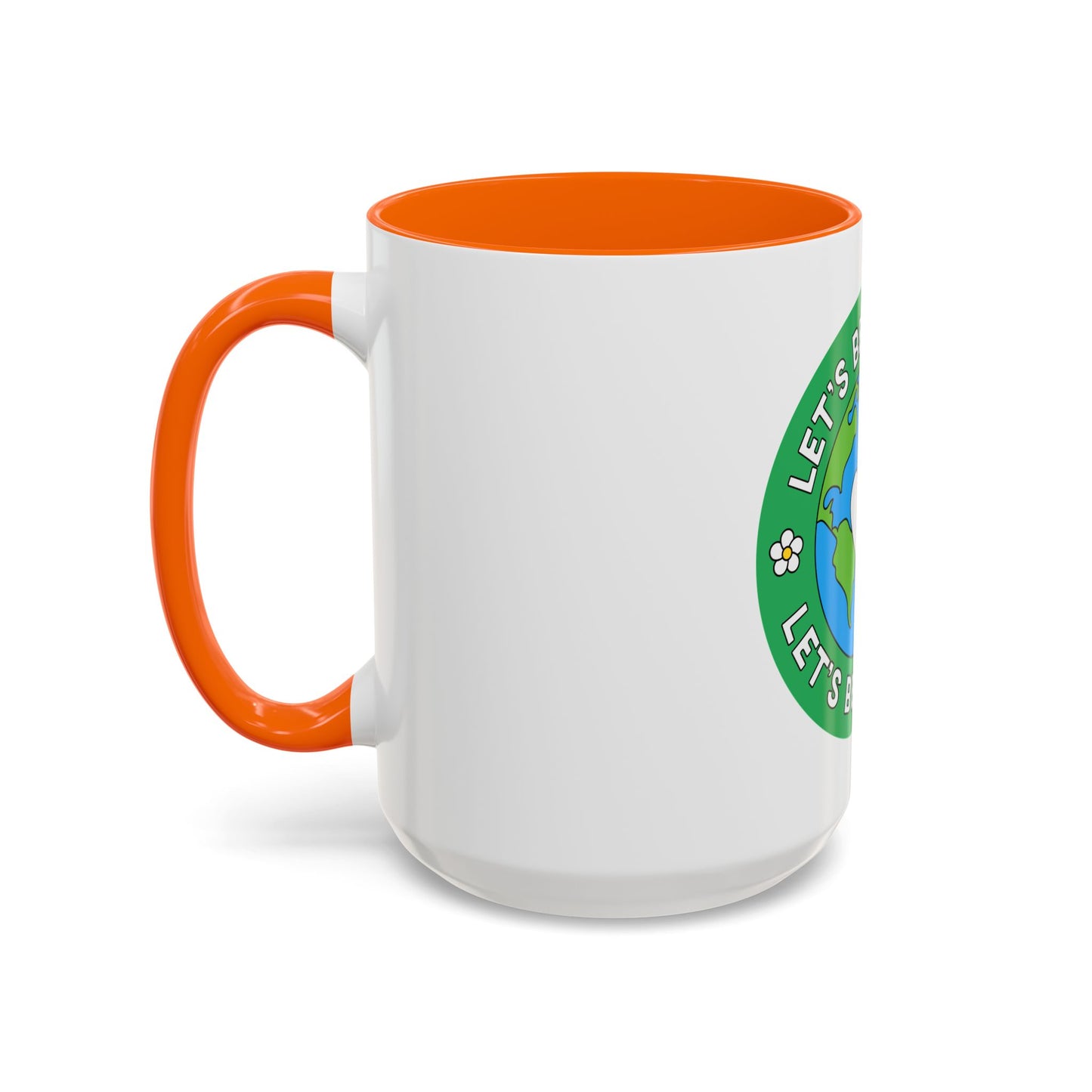 Let's Be Friends Heart Accent Coffee Mug — 11/15oz