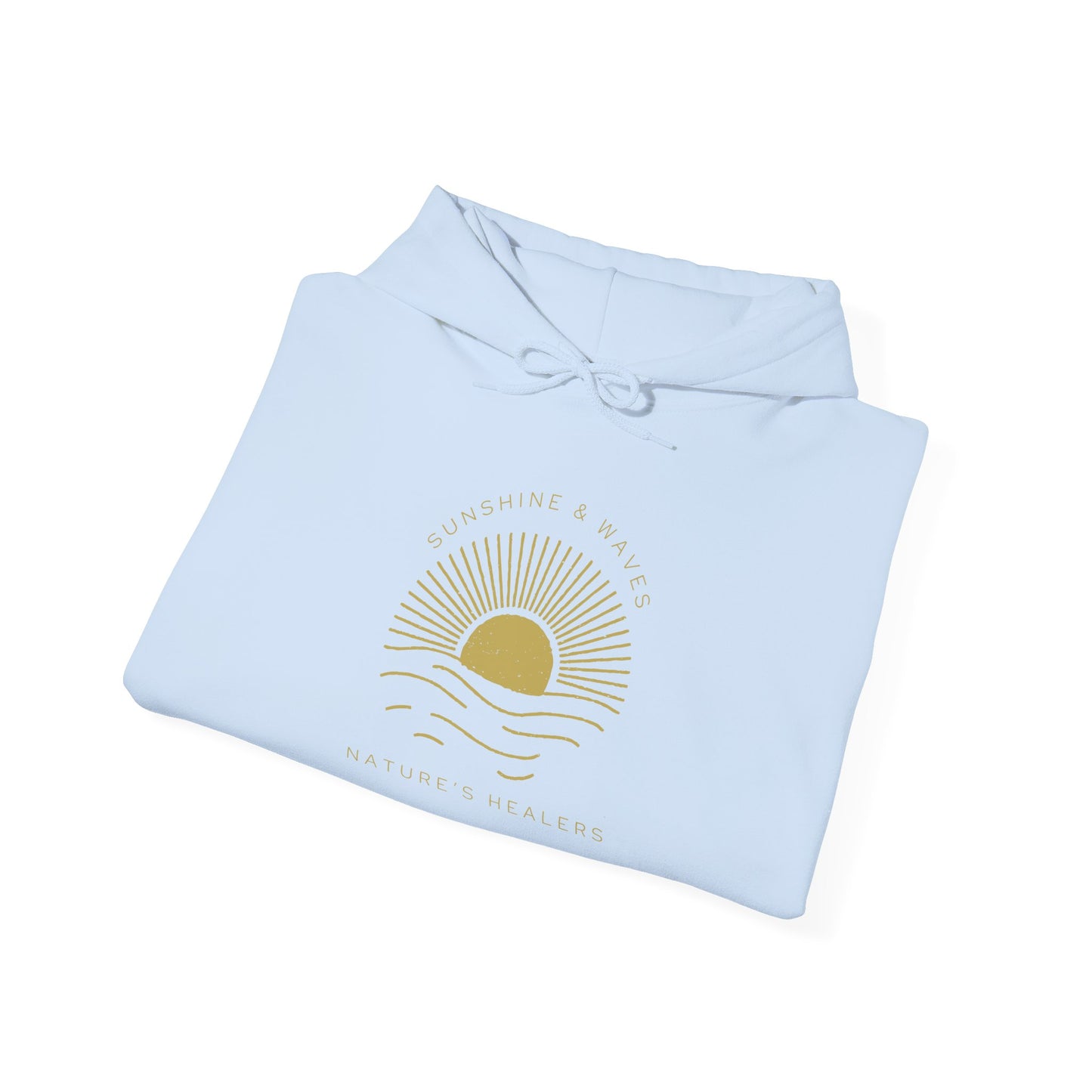 Nature's Healers Unisex Heavy Blend™ Hooded Sweatshirt - Sunshine and Waves