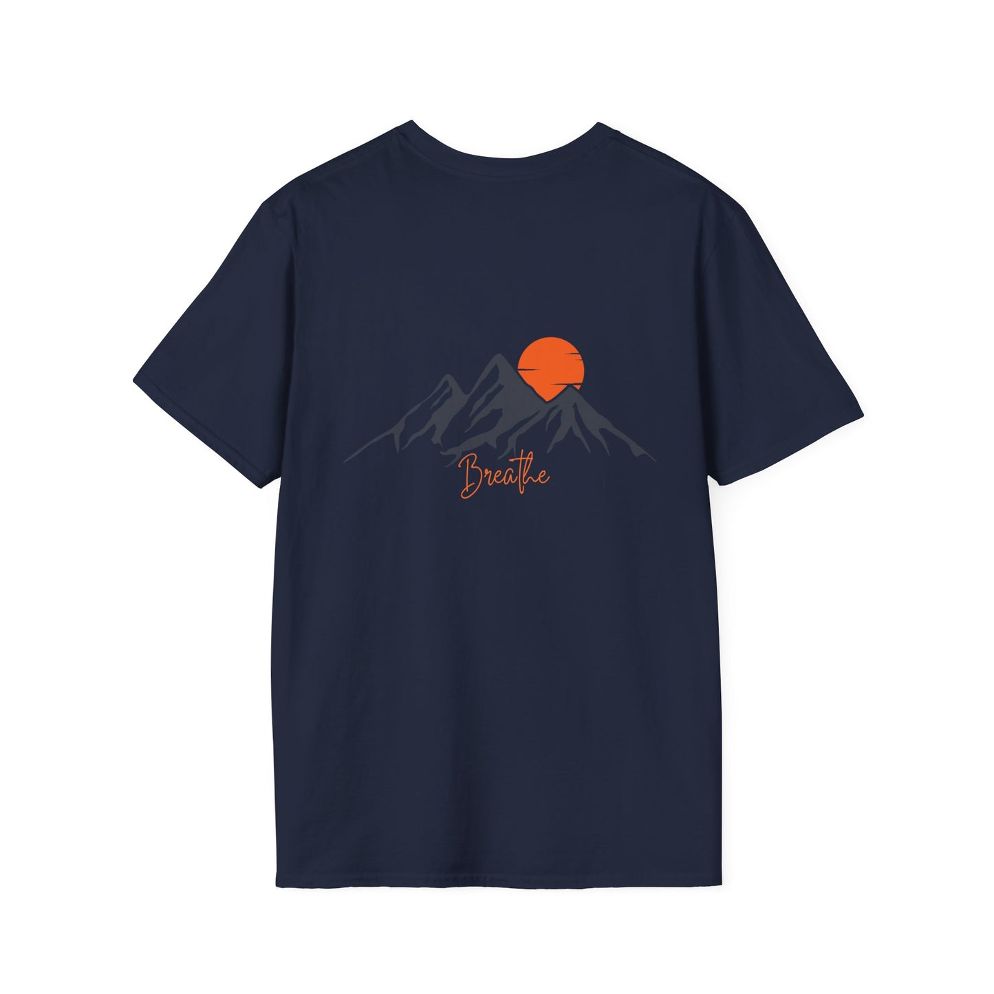 Mountain Breathe Unisex T-Shirt  (Back Print)