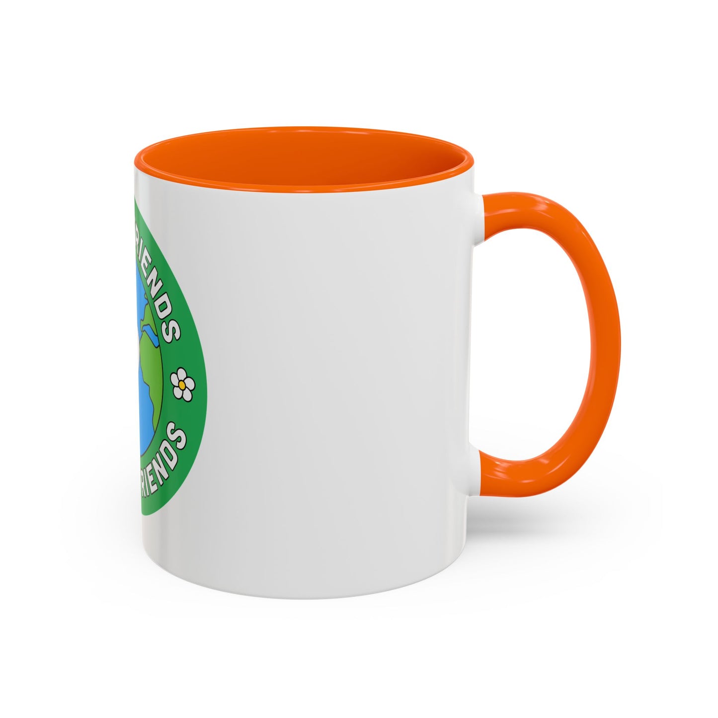 Let's Be Friends Heart Accent Coffee Mug — 11/15oz