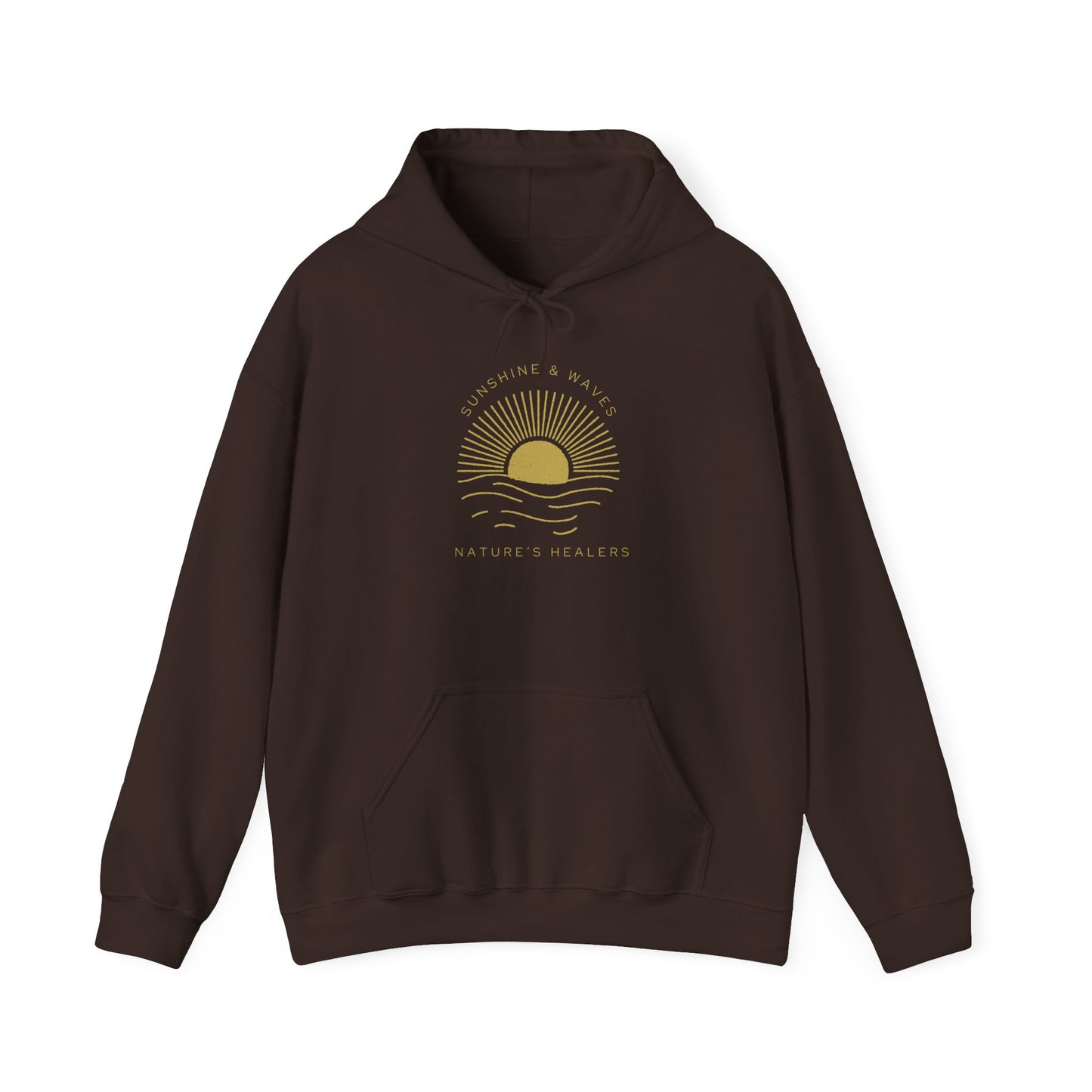 Nature's Healers Unisex Heavy Blend™ Hooded Sweatshirt - Sunshine and Waves