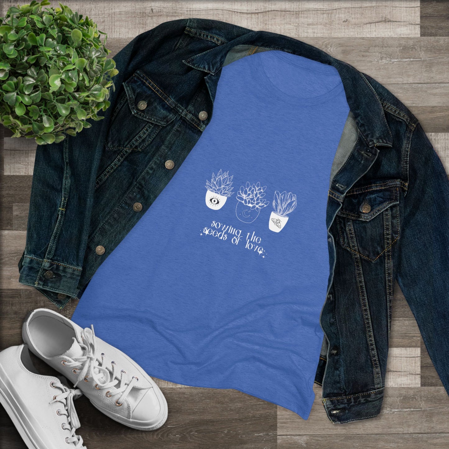 Sowing the Seeds of Love Succulent Tee