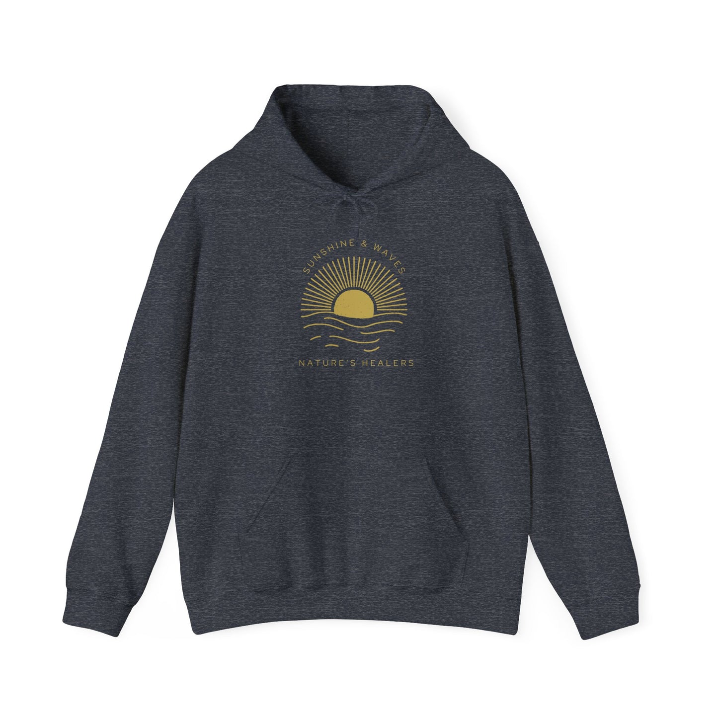 Nature's Healers Unisex Heavy Blend™ Hooded Sweatshirt - Sunshine and Waves